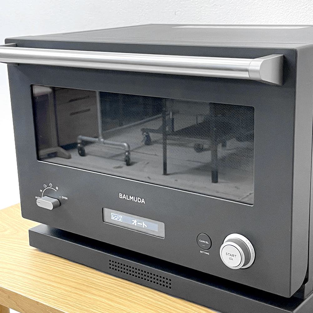 【祖師ヶ谷大蔵店】バルミューダ BALUMUDA K04A ザ レンジ  The Range ブラック オーブンレンジ 電子レンジ 2022年製 買取させていただきました。