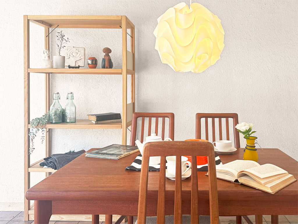 Vejle Stole & Mobelfabrik チーク材 エクステンション ダイニングテーブル 格納式 Henning Kjaernulf デンマークビンテージ 北欧家具  ～ 日々の小さな幸せは、ここから始まるのかも ～
