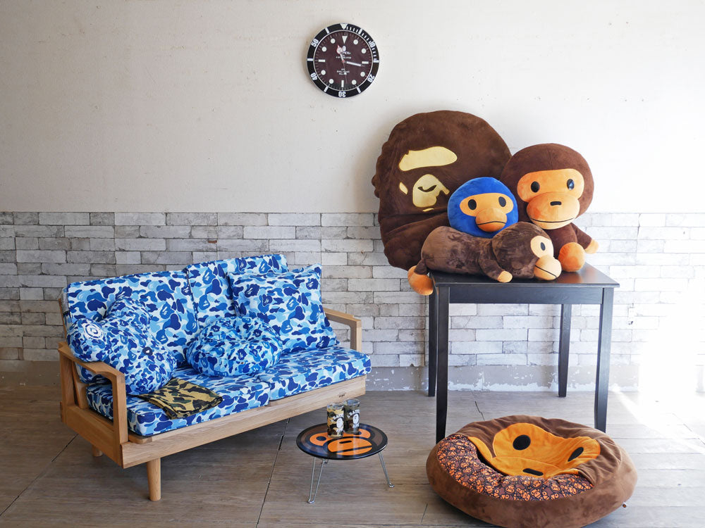 アベイシングエイプ A BATHING APE ベイビーマイロ BABY MILO ＆ メディコムトイ MEDICOM TOY ソファ クッション ぬいぐるみ 他 計13点 中古品 買い取りしました。