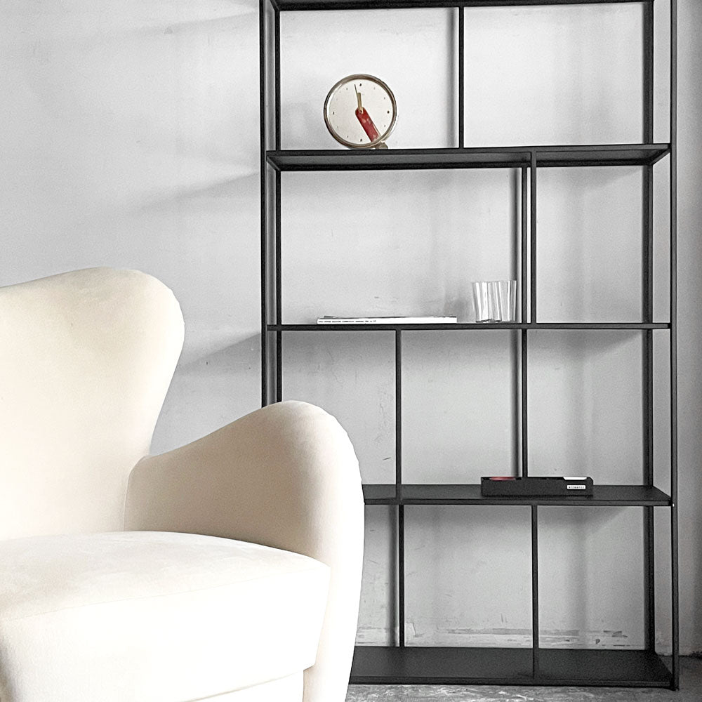 モーダエンカーサ moda en casa グリロ シェルフ トール GRILLO shelf tall 本棚 飾り棚 ディスプレイラック モダンデザイン ～余白のある収納～