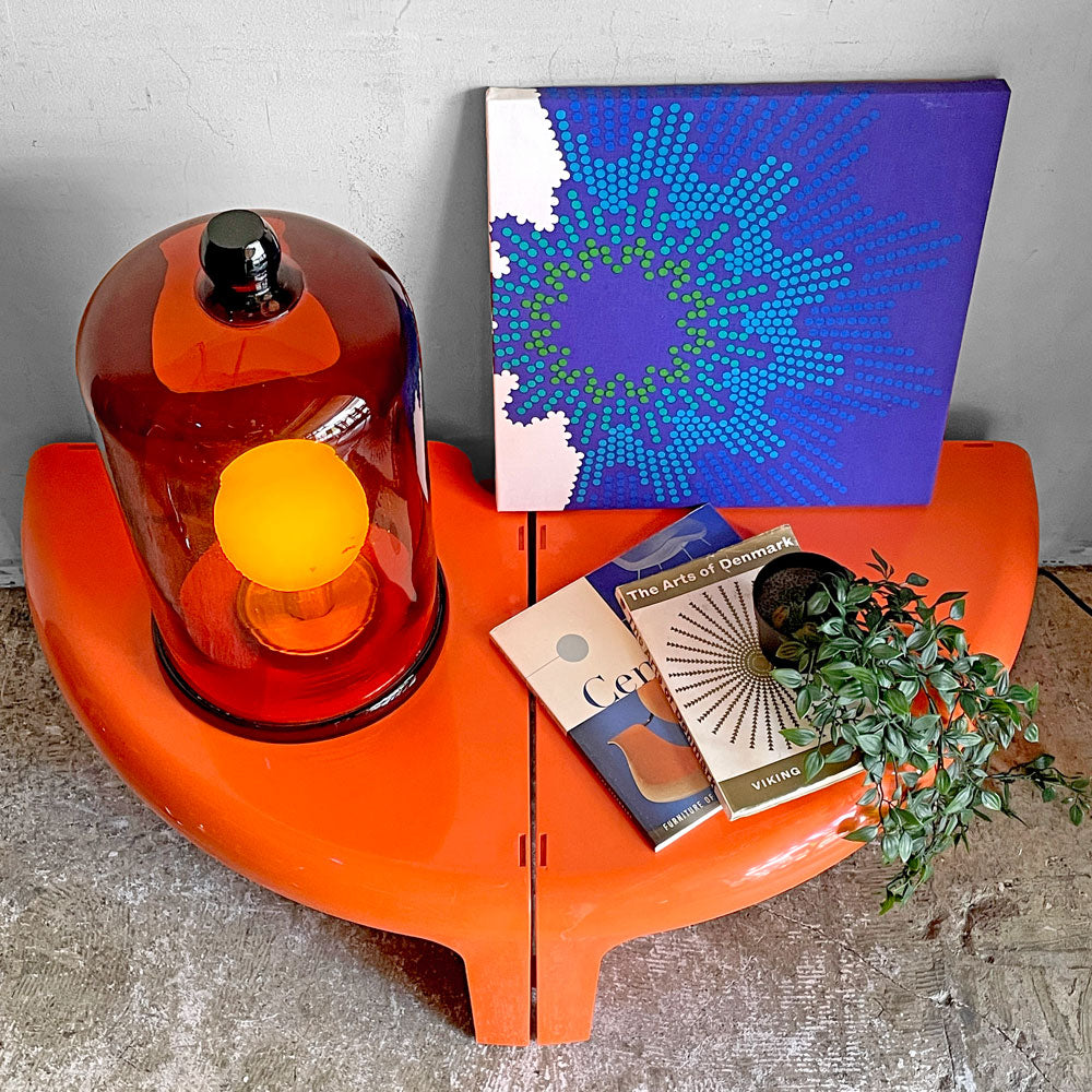 ベルニーニ BERNINI クアトロクアルティ Quattro Quarti テーブル 2個 オープンシェルフ ルドルフォ・ボネット ビンテージ イタリアモダン ～ 吸い込まれる魅力 ～