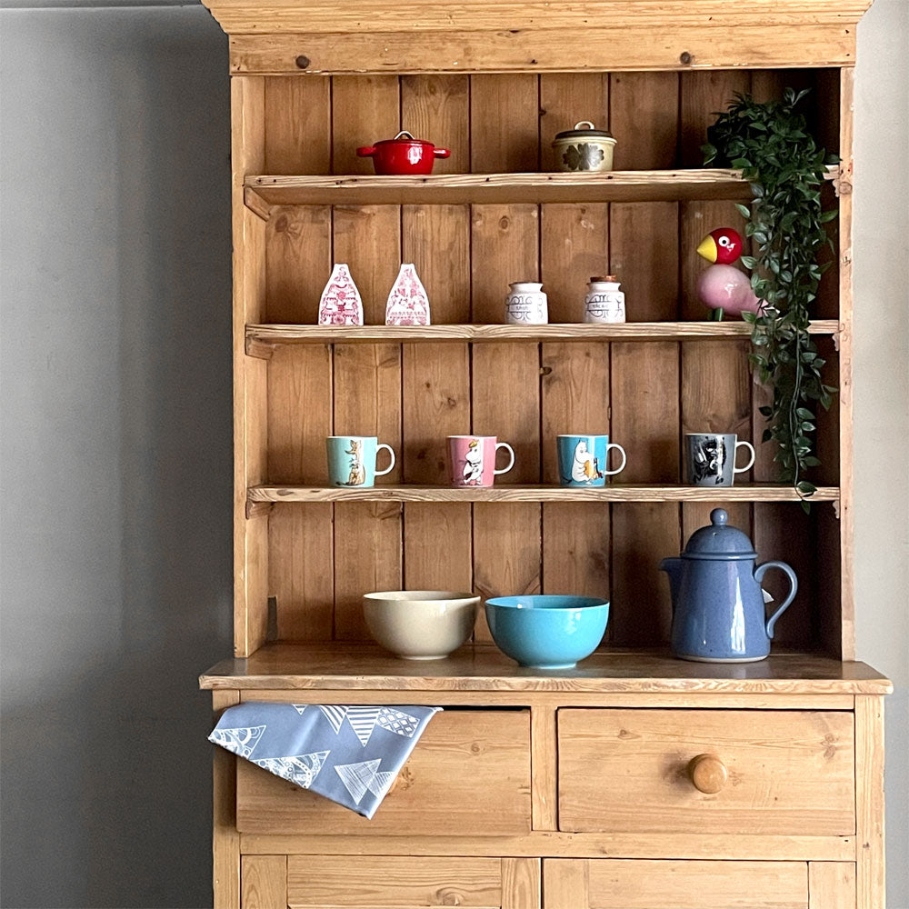 UKビンテージ オールドパイン カップボード 食器棚 飾り棚 英国家具 アンティーク ～ナチュラルなUKビンテージ～