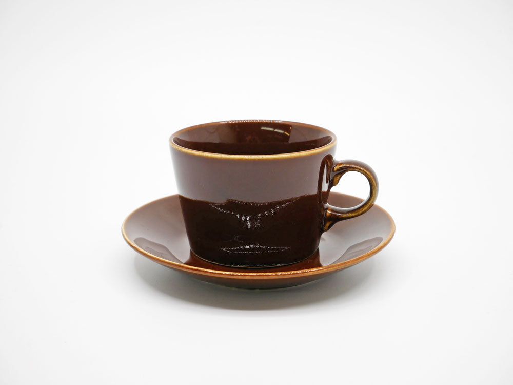 アラビア ARABIA キルタ KILTA カップ＆ソーサー C&S ブラウン Kilta Graze カイ・フランク Kaj Franck フィンランド ビンテージ 北欧食器 中古品 買い取りしました。