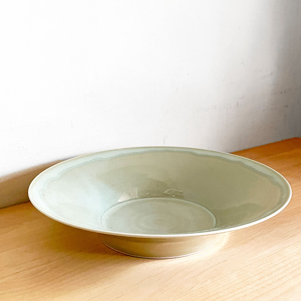 【自由が丘店】クリスチャンヌ ペロション Christiane Perrochon ポルセラン PORCELAIN 深皿 プレート ボウル グリーンカラー イタリア 陶器 ハンドメイド 現代作家 買取させていただきました。