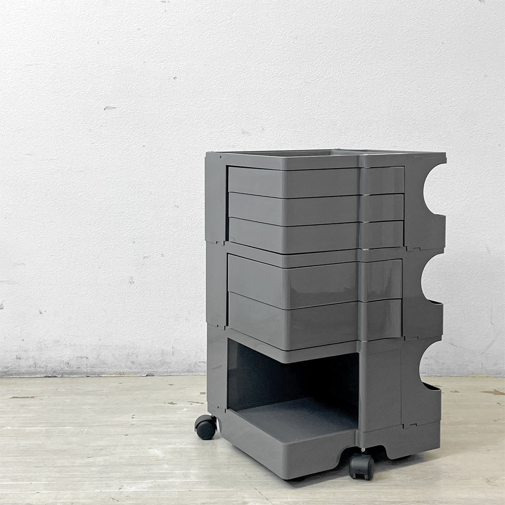 【祖師ヶ谷大蔵店】ビーライン B-LINE ボビーワゴン Boby Wagon 3段5トレイ トルネードグレー ジョエ・コロンボ イタリア ミッドセンチュリー 買取させていただきました。