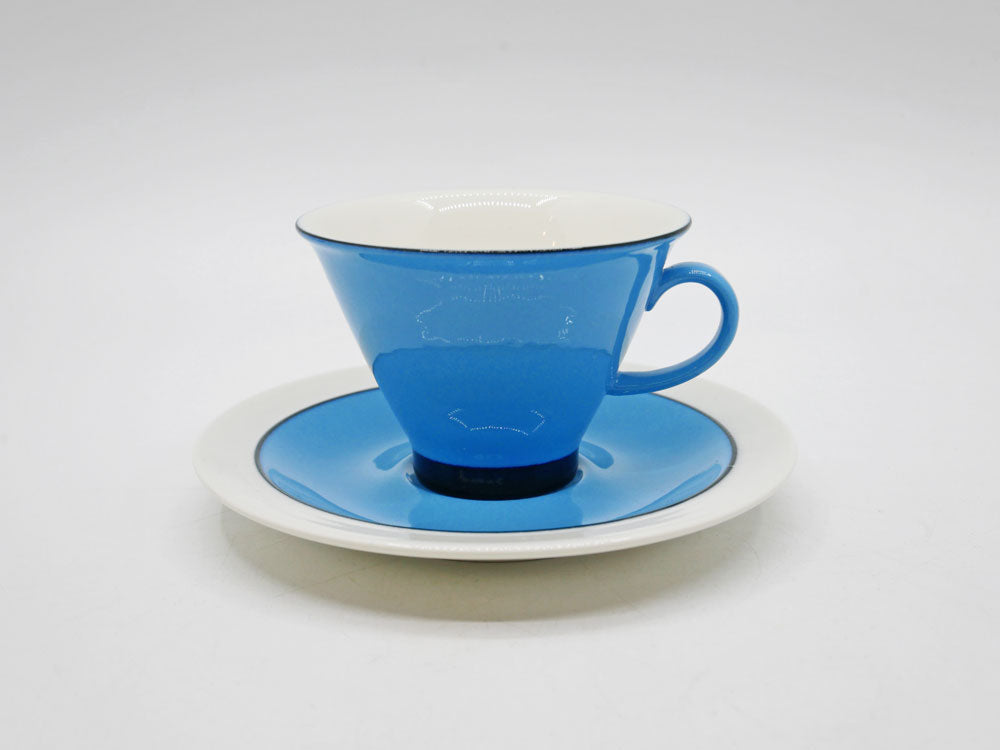 アラビア ARABIA ハレキン Harlekin コーヒーカップ＆ソーサー C&S ターコイズ インケリ・レイボ Inkeri Leivo ビンテージ 北欧食器 中古品 買い取りしました。