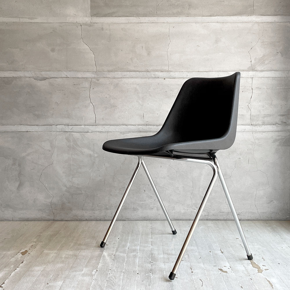 Polyside 【学芸大学店】ヒリー HILLE ポリサイドチェア POLYSIDE CHAIR ロビン・デイ ROBIN DAY クローム Chrome ...