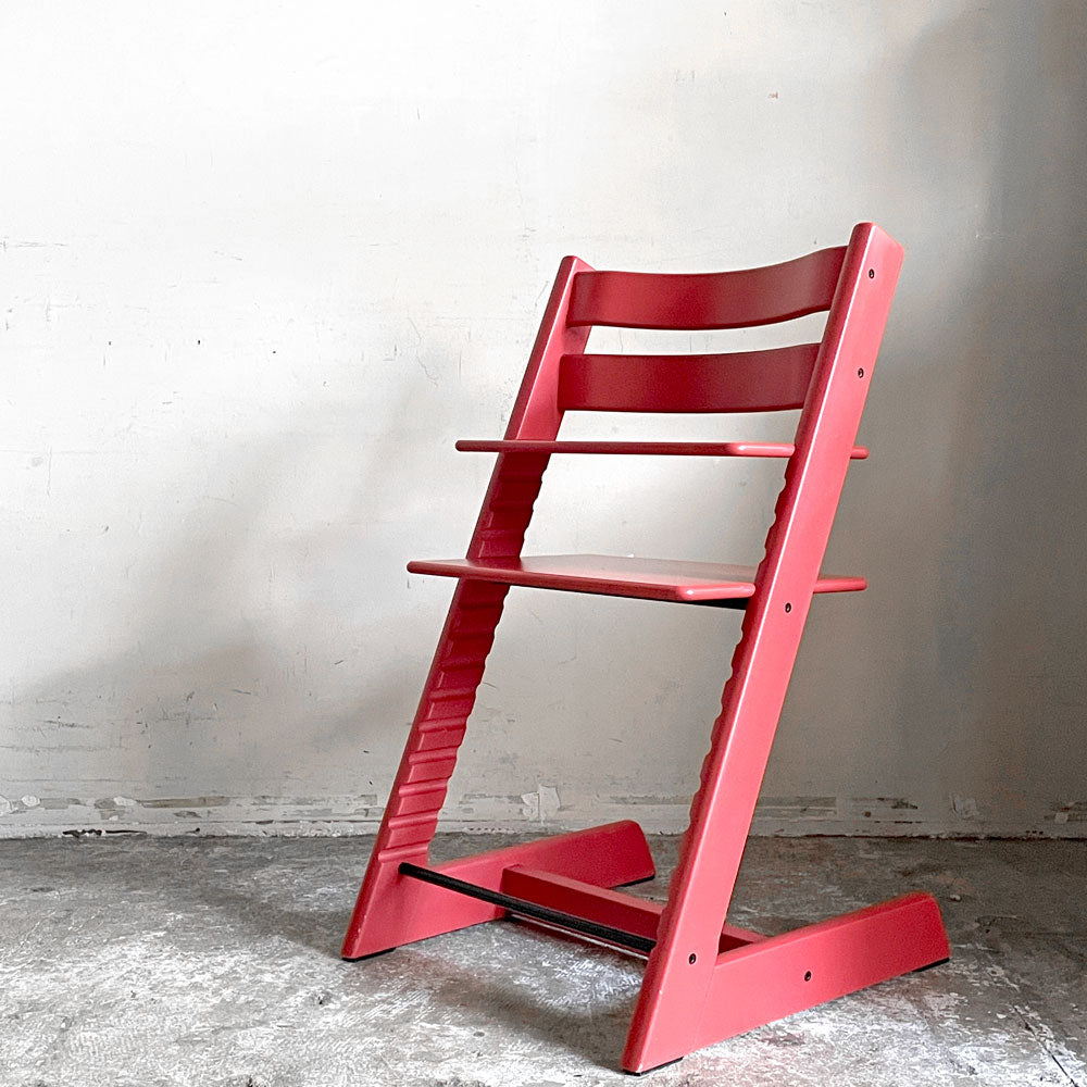 【自由が丘店】ストッケ STOKKE トリップトラップ TRIPP TRAPP ベビーチェア キッズチェア レッド S/N6～ ノルウェー 北欧家具  買取させていただきました。