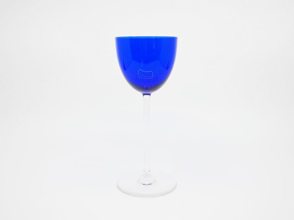 バカラ Baccarat パーフェクション perfection ワイングラス ブルー クリスタルガラス フランス 美品 中古品 買い取りしました。