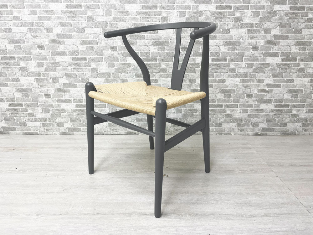 カールハンセン＆サン Carl Hansen & Son CH24 Yチェア ラッカー塗装 ソフトグレー ハンス・J・ウェグナー 北欧 デンマーク 定価￥89,100- 中古品 買い取りしました。