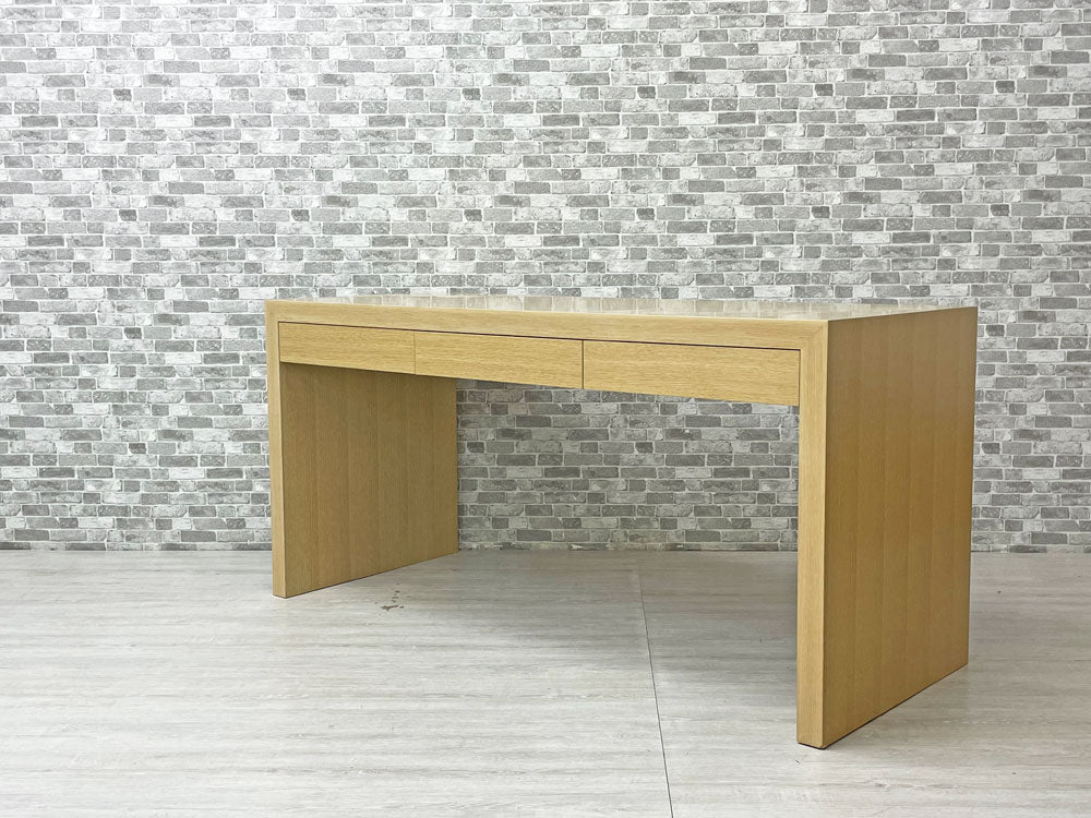 ワイスワイス WISE WISE ポス POSS SA-602 コンソールテーブル デスク オーク材 W150cm 定価￥214,500- 中古品 買い取りしました。