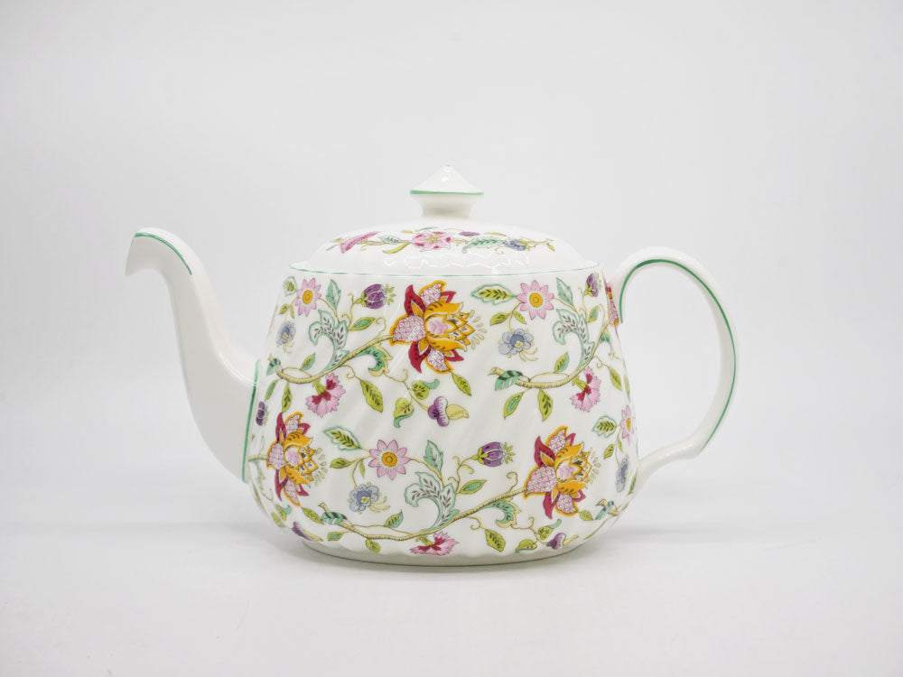 ミントン MINTON ハドンホール Haddon Hall ティーポット グリーン ジョン・ワーズワース 廃番 イギリス 英国食器 中古品 買い取りしました。
