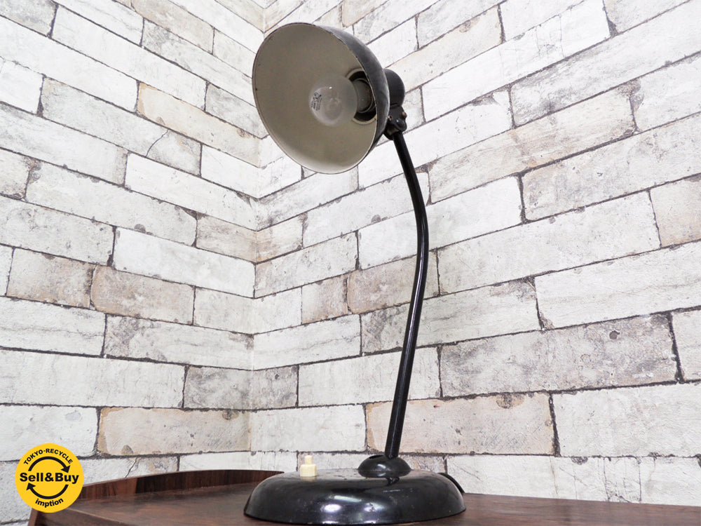 カイザーイデル Kaiser Idell 6556 デスクランプ Desk Lamp 30'sビンテージ Christian Dell ドイツ 中古品 買い取りしました。