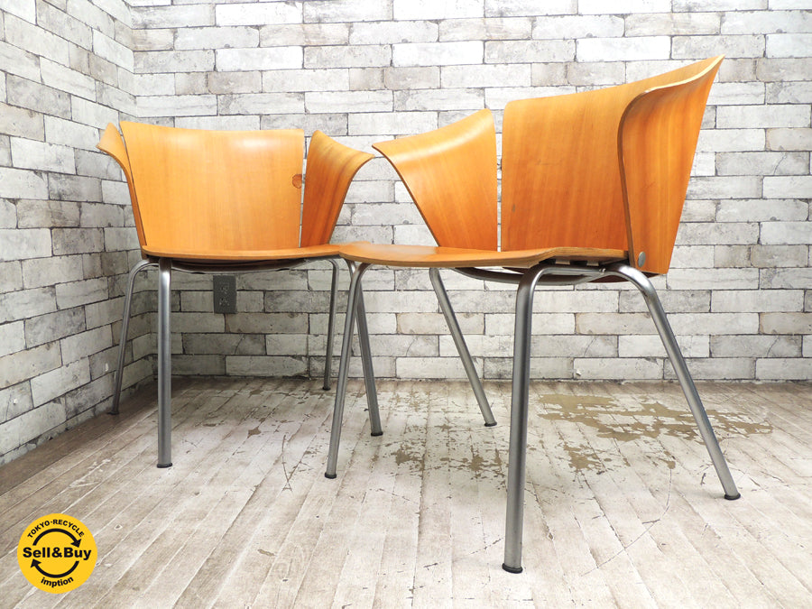 フリッツハンセン Fritz Hansen VM3 ヴィコチェア VICO Chair ヴィコ・マジストレッティ プライウッド ナチュラル 北欧　中古品 買い取りしました。祖師谷大蔵店 出張買取もお任せ下さい。