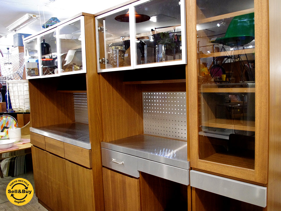 ウニコ unico ストラーダ STRADA キッチンボード カップボード レンジボード 食器棚 ～お部屋の広さに合わせて、選べる3種のキッチンボード！～ 【 買取と販売とレンタルのお店 】