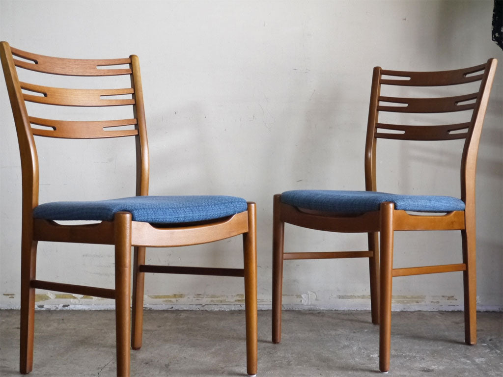ファーストラップ FARSTRUP Model 219 ダイニングチェア チーク×ビーチ材 ファブリック デンマーク ビンテージ 北欧家具 中古品 買い取りしました。
