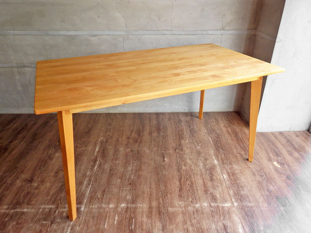 モモナチュラル Momo Natural ビボ VIBO ダイニングテーブル W140 アルダー材 中古品 買い取りしました。