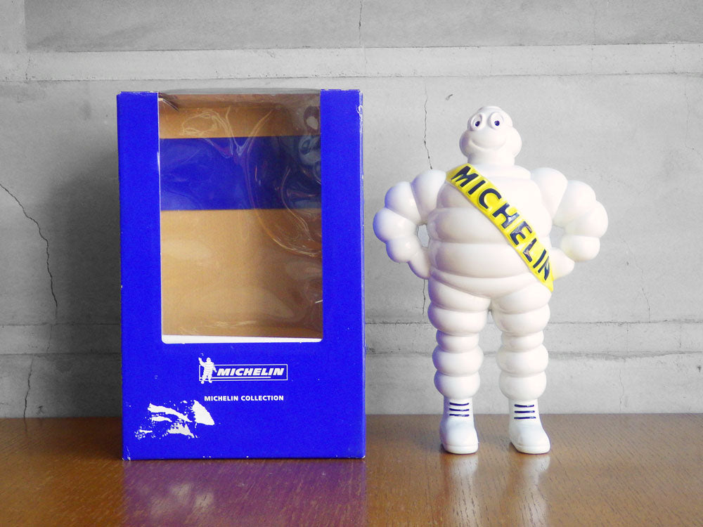 ミシュランマン Michelin Man ムッシュ・ビバンダム Bibendum スタンダード ビブ コレクション BIB COLLECTION フィギュア 人形 マスコット 箱付き 中古品 買い取りしました。