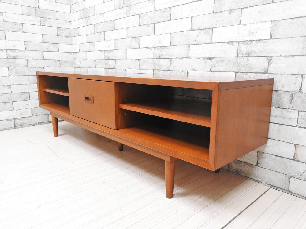 カリモク60+ ロクマルプラス karimoku ローボード AVボード テレビ台 オーク材 W150cm ビンテージスタイル 廃盤  中古品 買い取りしました。