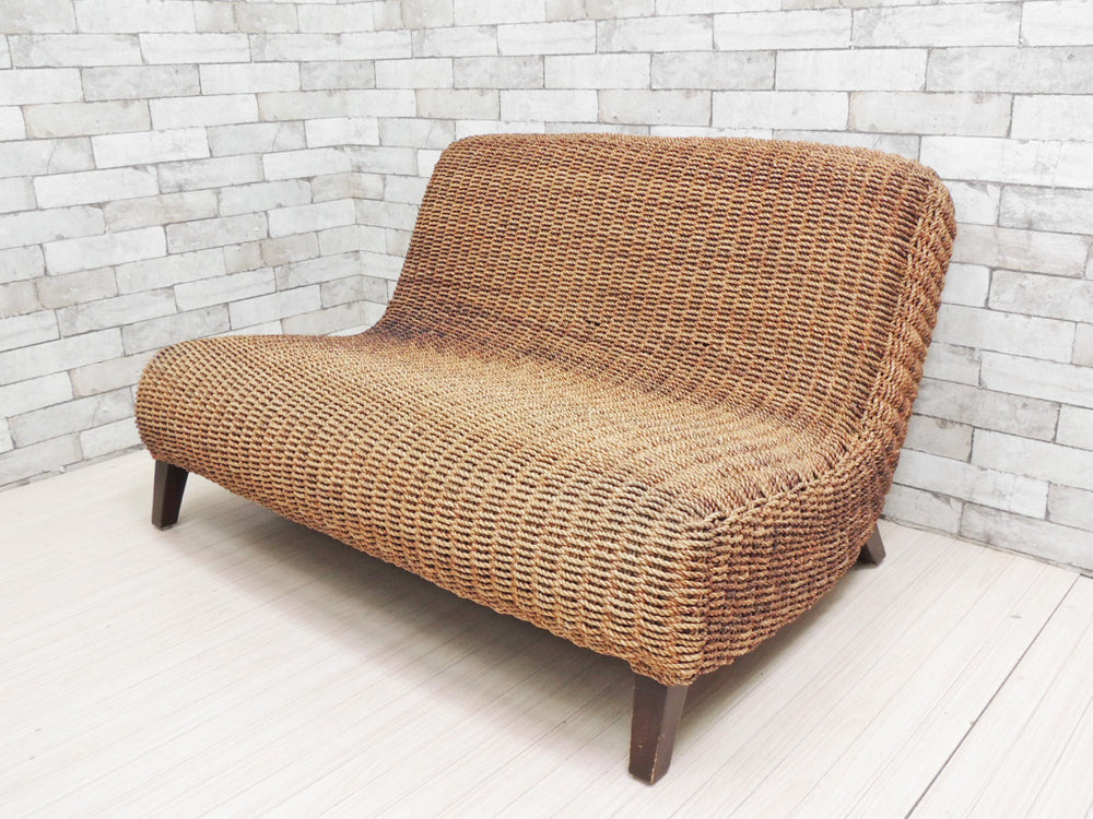 アクタス ACTUS ネモ NEMO 2人掛け ソファ アバカ材 アジアン リゾートスタイル   中古品 買い取りしました。