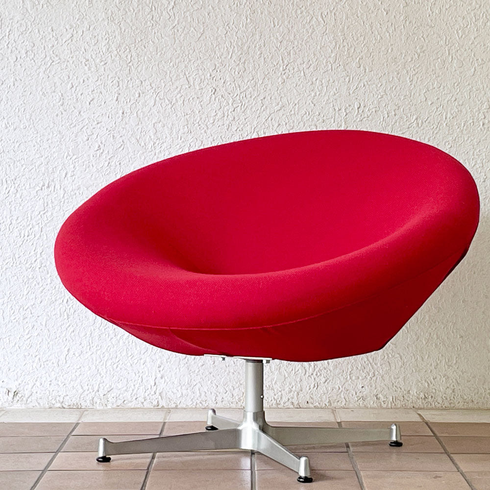 【用賀店】スウィッチ SWITCH スペースチェア SPACE CHAIR 1Pソファ 1シーター ラウンジチェア ファブリック レッド ミッドセンチュリーデザイン スペースエイジ 買取させていただきました。