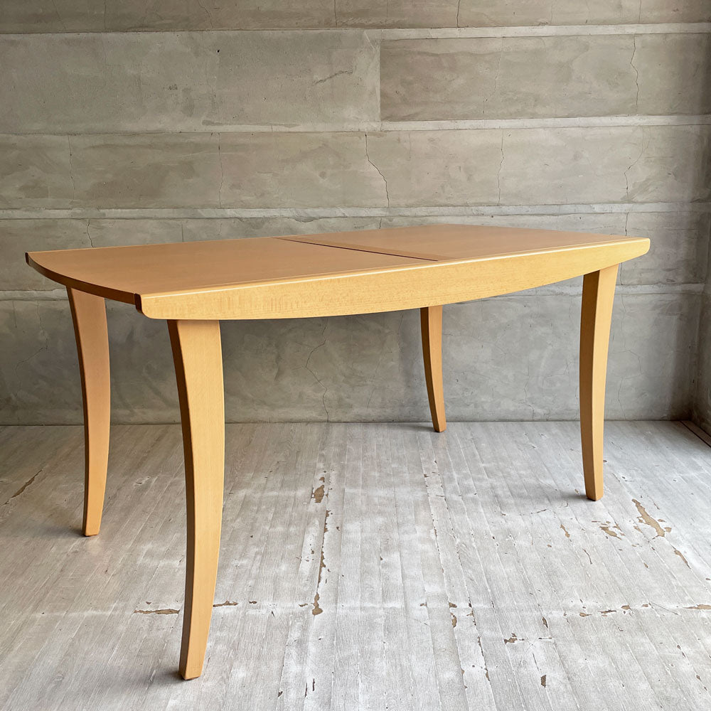 【学芸大学店】カリガリス Calligaris エクステンション ダイニングテーブル 伸長式 蛇腹 ビーチ材 イタリアモダン ♪ 買取させていただきました。