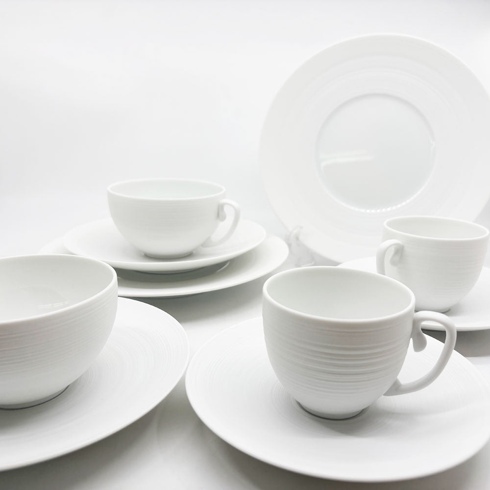 【祖師ヶ谷大蔵店】ジャン ルイ コケ JL Coquet エミスフェール Hemisphere コーヒー ティー カップ＆ソーサー プレート 21cm 磁器 洋食器 フランス  買取させていただきました。