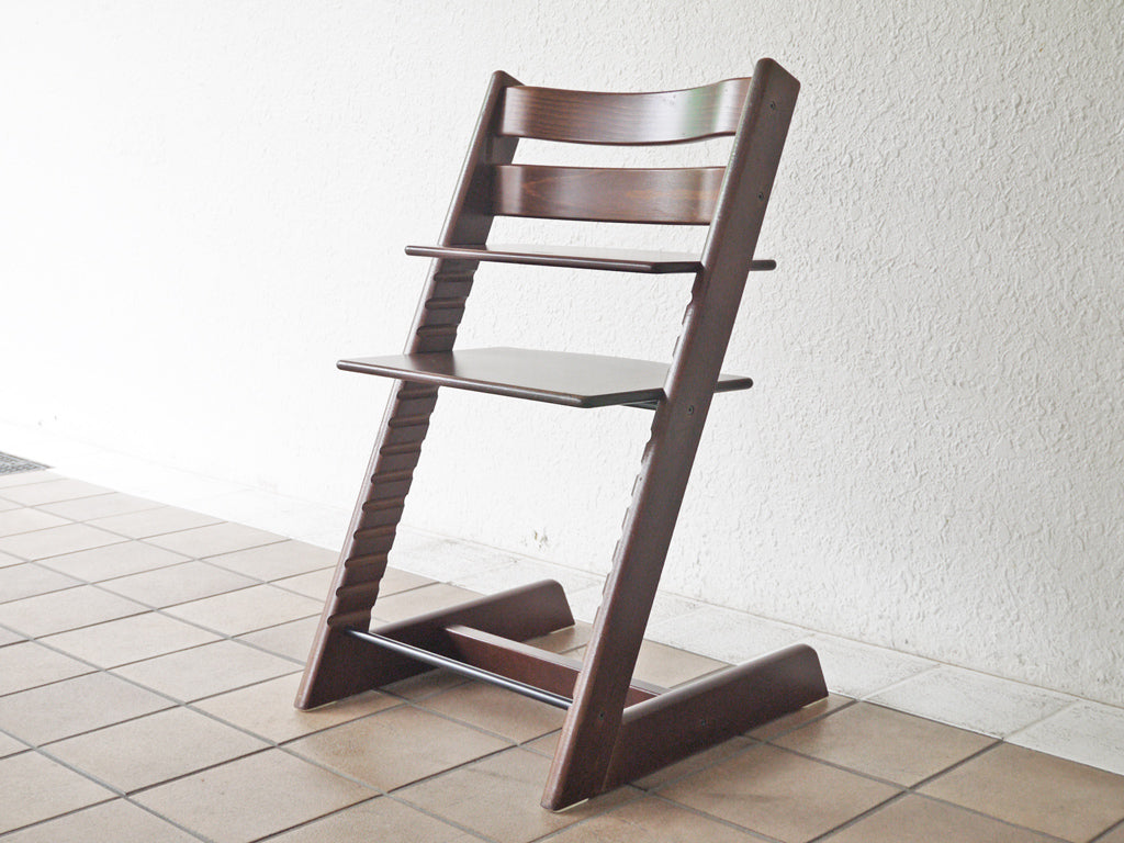 ストッケ STOKKE トリップトラップ TRIPP TRAPP ベビーチェア キッズチェア ブラウン 高さ調整可 ノルウェー 北欧家具 中古品 買い取りしました。