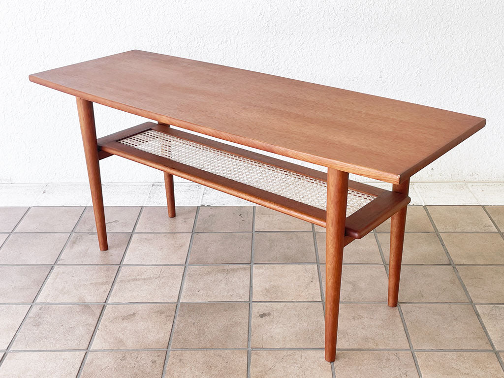 アクタス ACTUS エイチダブリューエフ H.W.F リビングテーブル マホガニー材 W120cm 参考定価;94,600円- 中古品 買い取りしました。