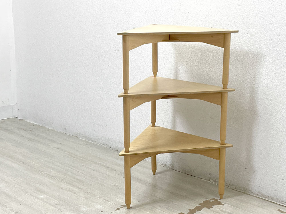 ナガノインテリア NAGANO INTEIOR トライアングル スタッキングシェルフ ローテーブル セルジオ・アスティ Sergio Asti   中古品 買い取りしました。