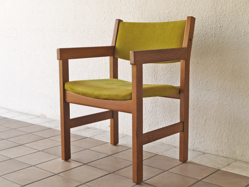 ゲタマ GETAMA ハンス・J・ウェグナー Hans J.Wegner ビンテージ アームチェア オーク材 イジーチェア 北欧 デンマーク 中古品 買い取りしました。