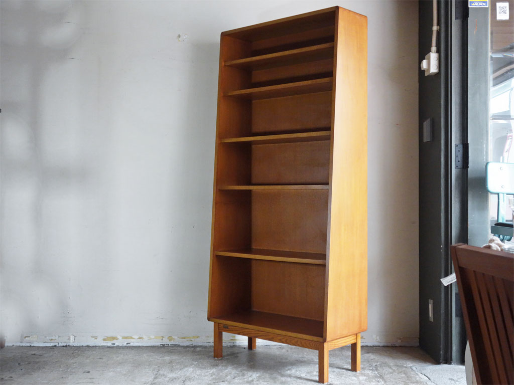 イデー IDEE アントン ブックシェルフ ANTON BOOKSHELF W80cm H180cm ホワイトアッシュ材 アントンブラウン 中古品 買い取りしました。