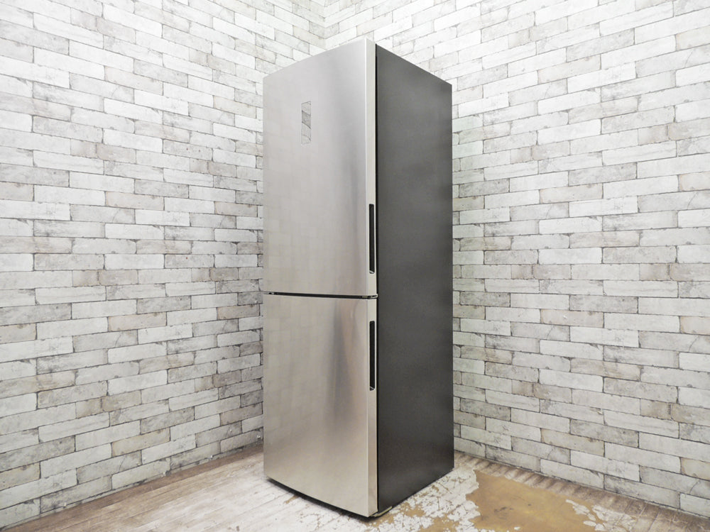 ハイアール Haier グローバルシリーズ Global Series 冷凍冷蔵庫 JR-XP1F34A シルバー 340L 2ドア 操作パネル付 2018年製 参考価格 \83,880-   中古品 買い取りしました。