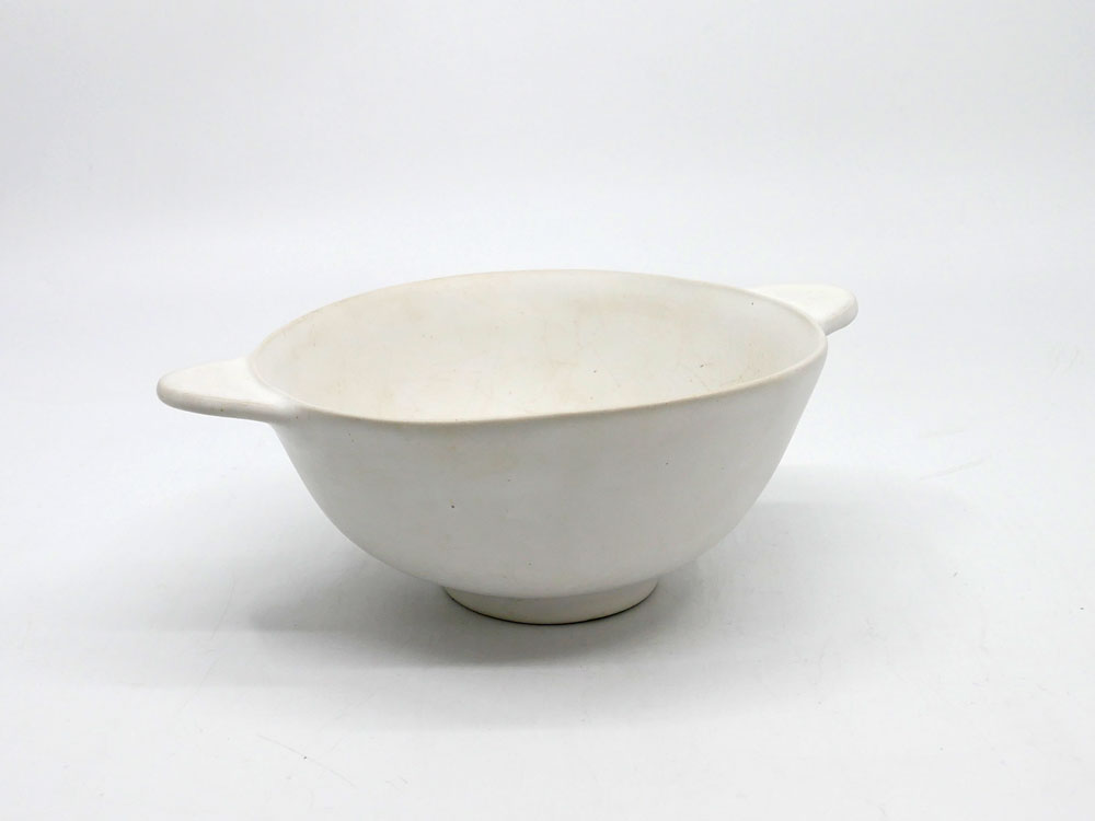 安藤雅信 Masanobu Ando 手付きスープ BS-H スープカップ ボウル 白マット釉 現代作家 中古品 買い取りしました。