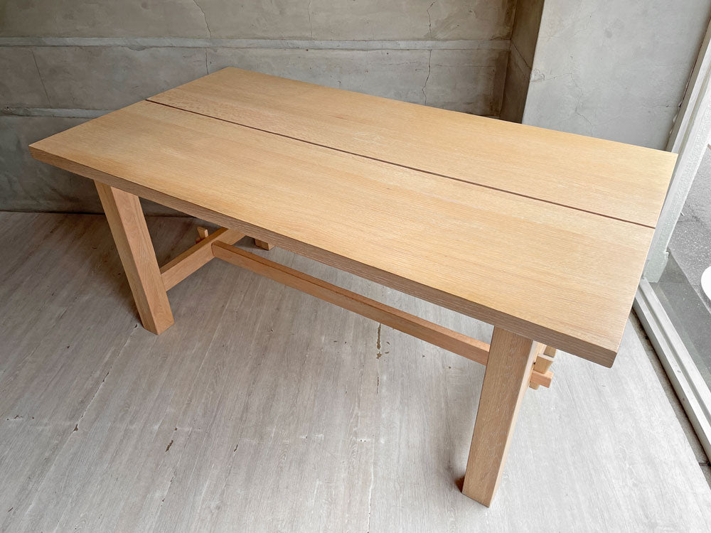 アクタス ACTUS スローハウス SLOW HOUSE ジャルビ JARVI ダイニングテーブル レッドオーク無垢材 W160cm 廃番 中古品 買い取りしました。