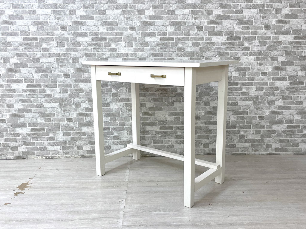 モモナチュラル Momo Natural シエル CIELE コンソール ドレッサーデスク 机 パイン材 ホワイト フレンチカントリー 中古品 買い取りしました。