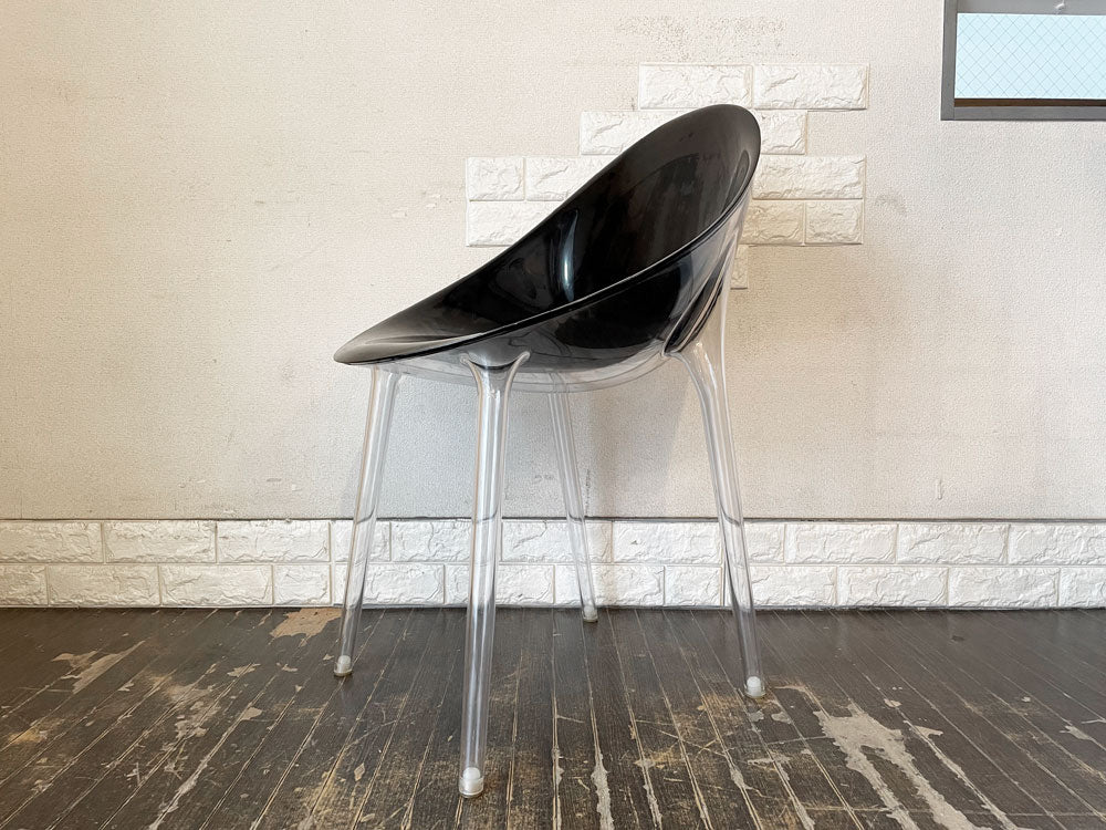 カルテル Kartell ミスターインポッシブル MR. IMPOSSIBLE ダイニングチェア ブラック フィリップ・スタルク イタリア 定価￥73,200- 中古品  買い取りしました。