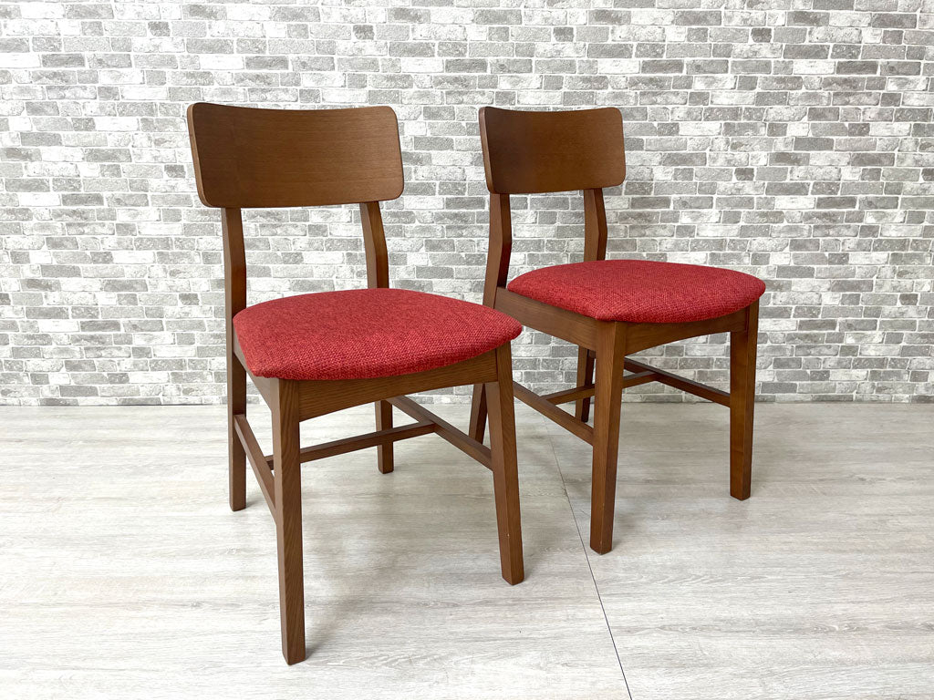 フランフラン francfranc コムンチェア COMUN CHAIR ダイニングチェア ファブリック 2脚セット 中古品 買い取りしました。