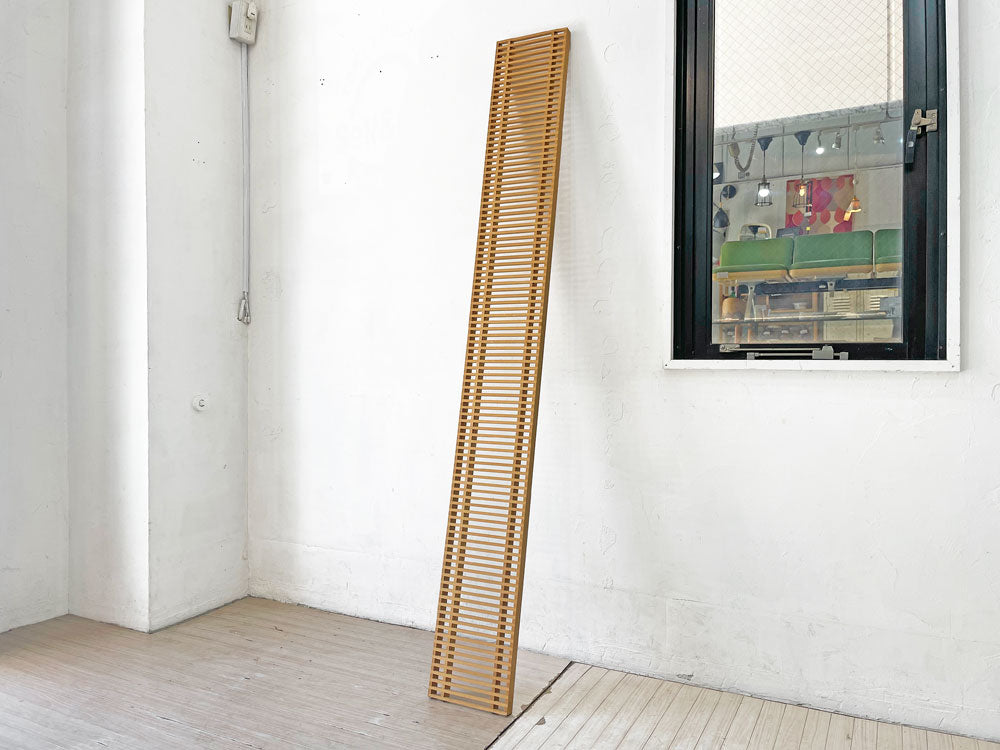 マルゲリータ margherita ラダー Ladder シェルフ型 CDラック 差し込み式 1列タイプ ナチュラル 中古品 買い取りしました。