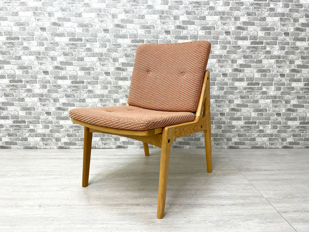 マルニ60 MARUNI60 LDチェア オークフレーム リビングダイニングチェア アームレス ファブリック ジャスパー・モリソンデザイン メッシュシート採用 参考価格￥68,200- 中古品 買い取りしました。