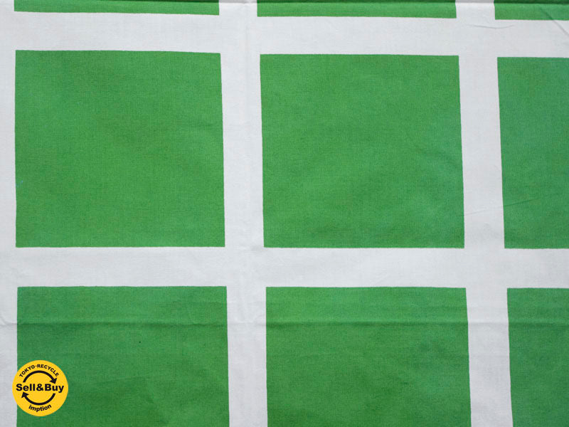 マリメッコ marimekko ビンテージ ファブリック VOLTTI 緑 中古品 買い取りしました。 出張買取もお任せ下さい。