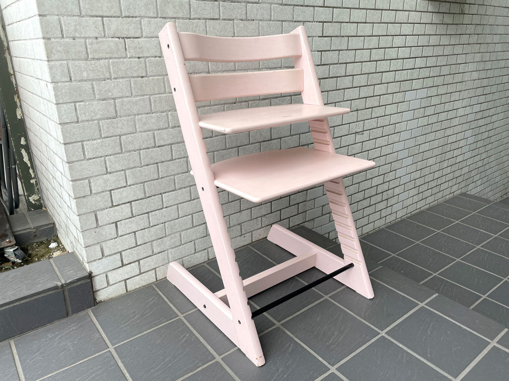ストッケ STOKKE トリップトラップ TRIPP TRAPP ベビーチェア キッズチェア セレーヌピンク S/N5～ ノルウェー 北欧家具 中古品 買い取りしました。