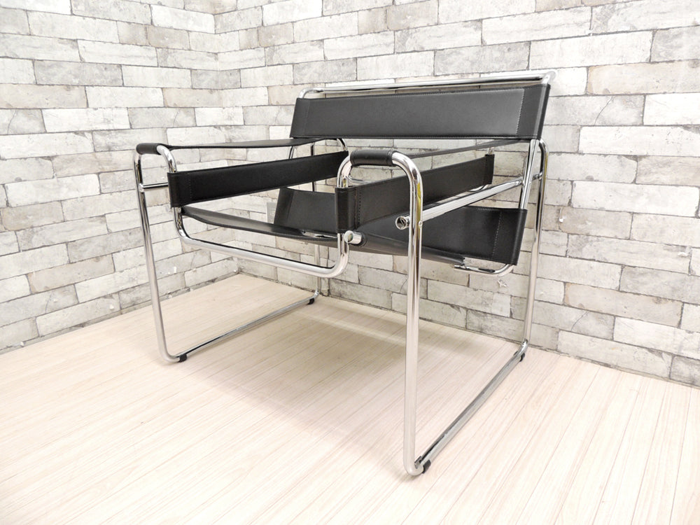 ワシリーチェア Wassily Chair マルセルブロイヤー バウハウス 名作家具 モダニズムデザイン IDC大塚家具 リプロダクト品 買い取りしました。