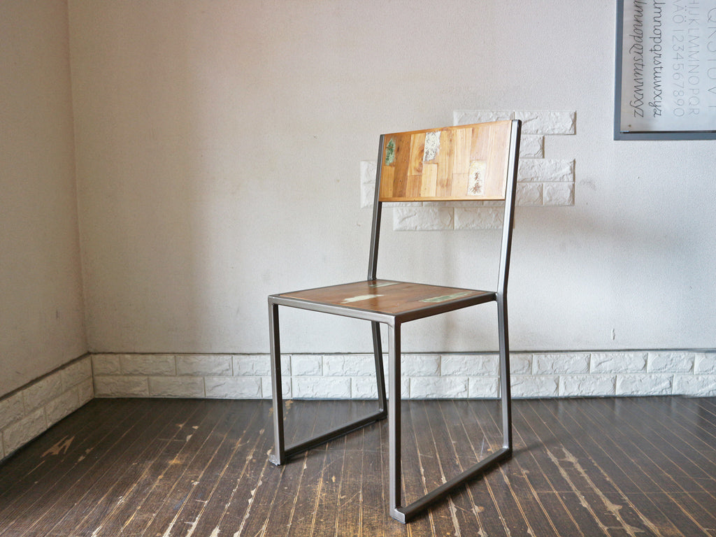 ディーボディ d-Bodhi フェルム インダストリアル FERUM INDUSTRIAL ダイニングチェア ボートウッド × アイアンフレーム   買い取りしました。