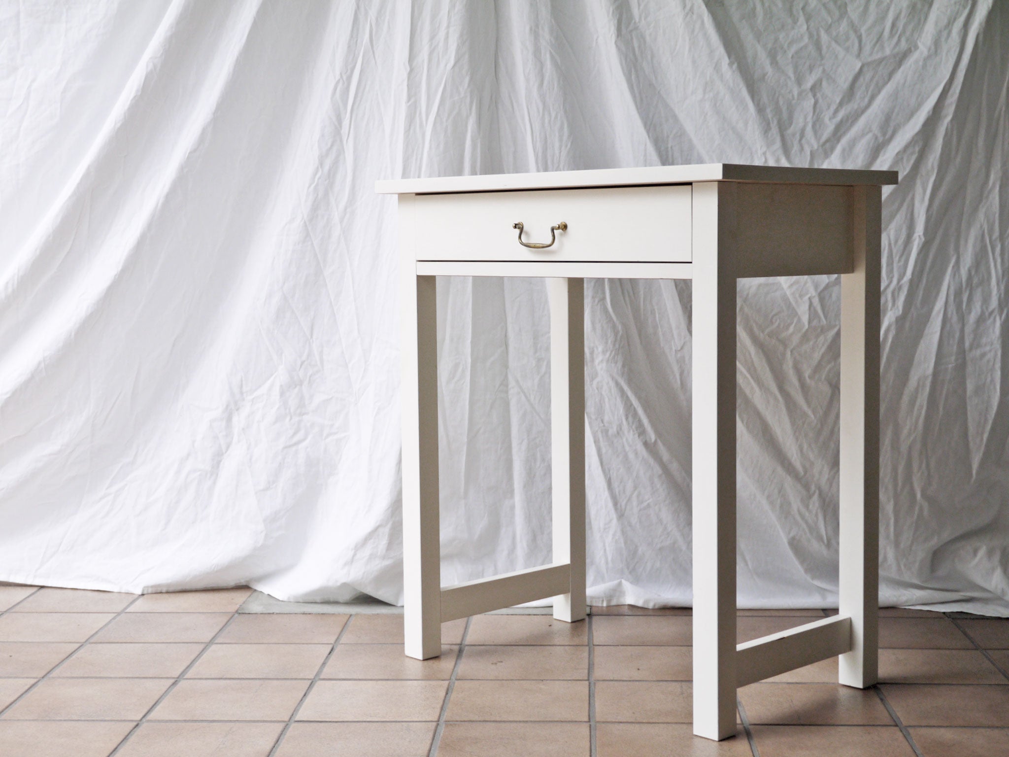 モモナチュラル MOMO natural シエル CIELE コンソールデスク パイン材 ホワイト 中古品 買い取りしました。