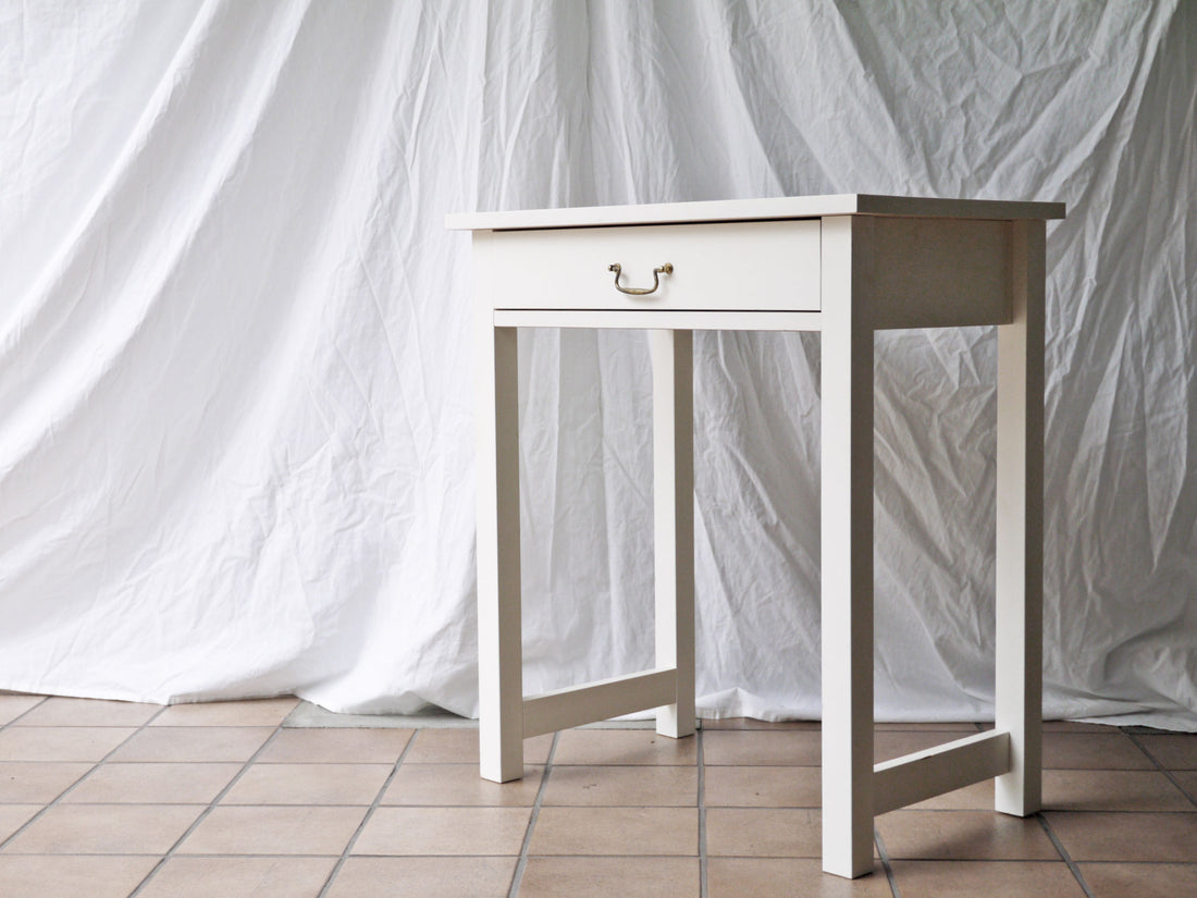 モモナチュラル MOMO natural シエル CIELE コンソールデスク パイン材 ホワイト 中古品 買い取りしました。