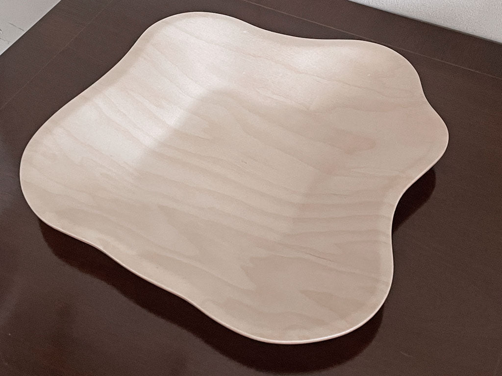 イッタラ iittala アルヴァ・アアルトコレクション Alvar Aalto プライウッドボウル プレート 358mm バーチ材 中古品 買い取りしました。