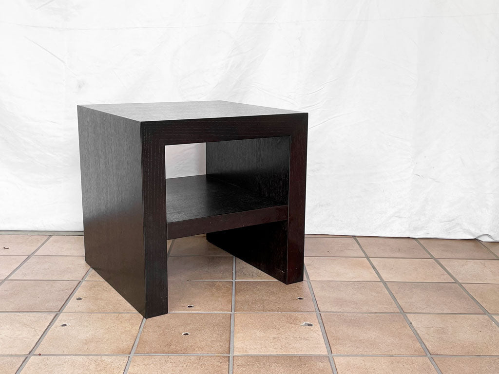 カッシーナイクスシー Cassina ixc ゼン ZEN サイドテーブル アッシュ材 ダークブラウン カトリーヌ・メミ モダンデザイン 中古品 買い取りしました。