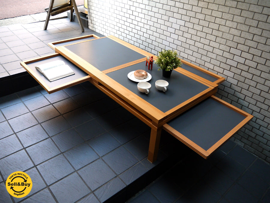 Bellato テトラテーブル HEXA Par6 basse Bernard Vuarnesson コーヒーテーブル エクステンション天板 イタリア ラージサイズ  ～あなたの空間、広げます。～ 【 買取と販売とレンタルのお店 】