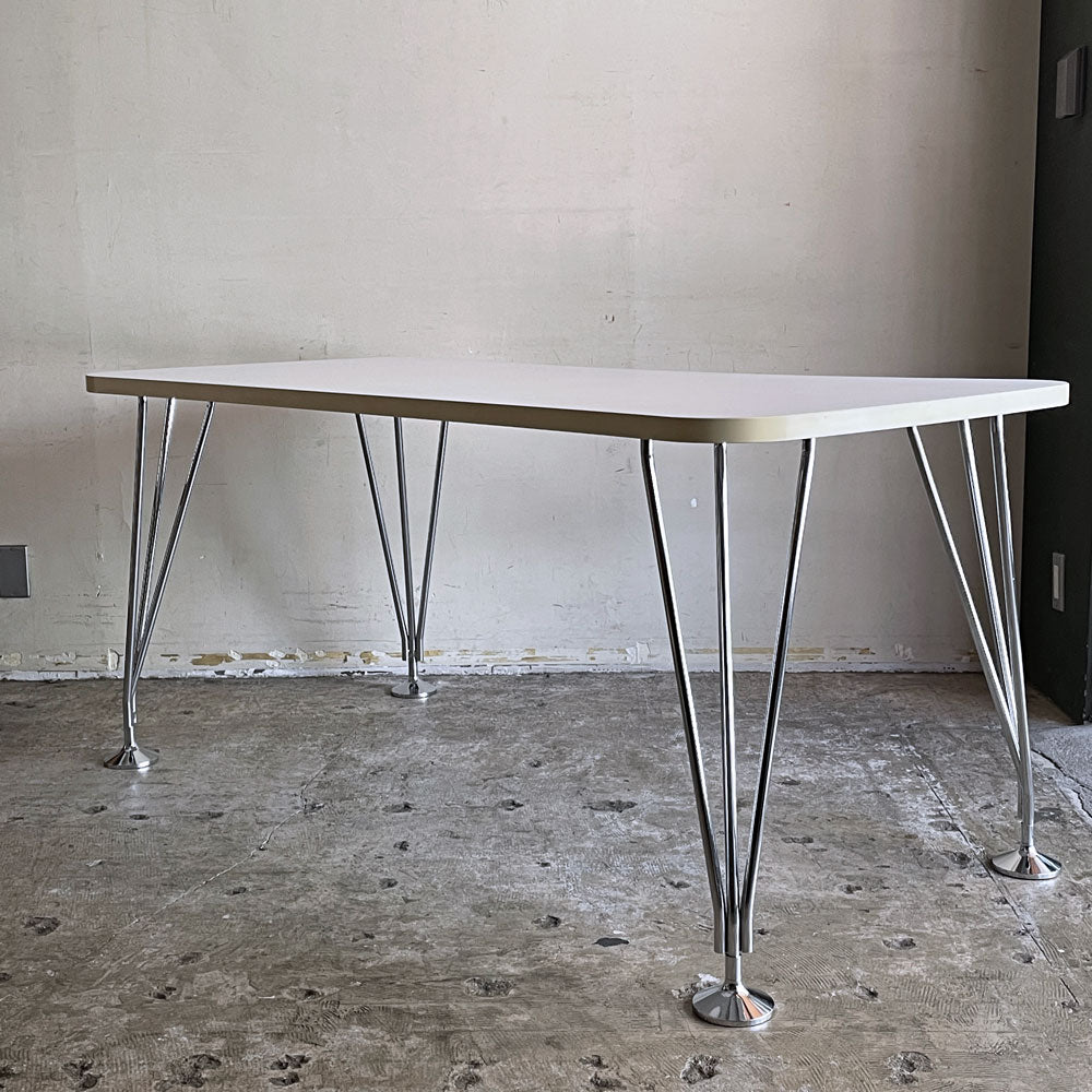 カルテル Kartell マックス MAX ホワイト テーブル フェルーチョ・ラヴィアーニ Ferruccio Laviani イタリア ■ 中古品 買い取りしました。